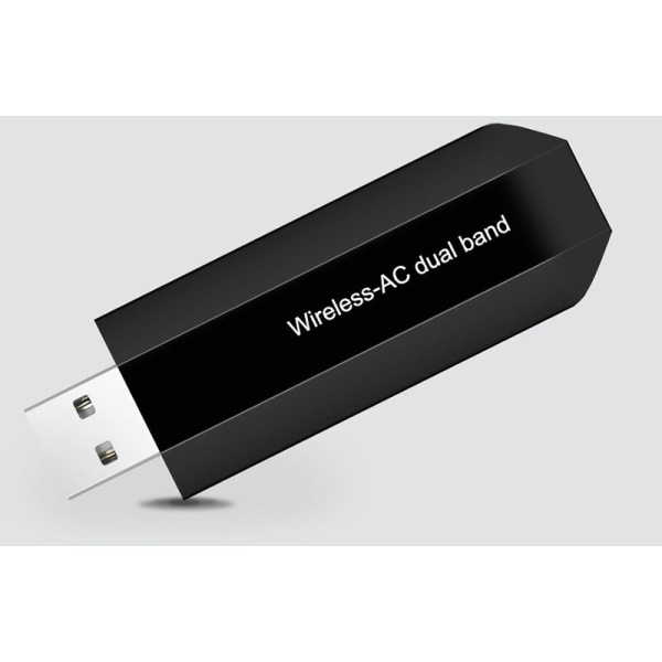 USB-AC11 USB trådløst kort 600M 2,4G+5G Dual-band trådløs WiFi-sendermottaker for Windows/Mac OS