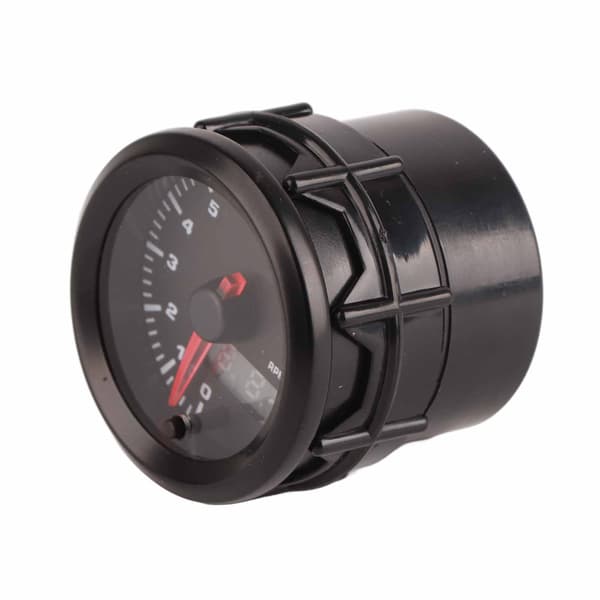 52mm / 2 tommer 7 farvede LED Speedometer Tachometer Bilmodificeringsmåler