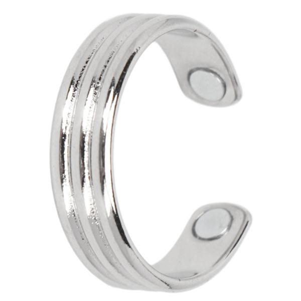 Män Kvinnor Metall Magnetisk Ring Elegant Justerbar Trötthet Ledömhet Avlastningsring Smycketillbehör