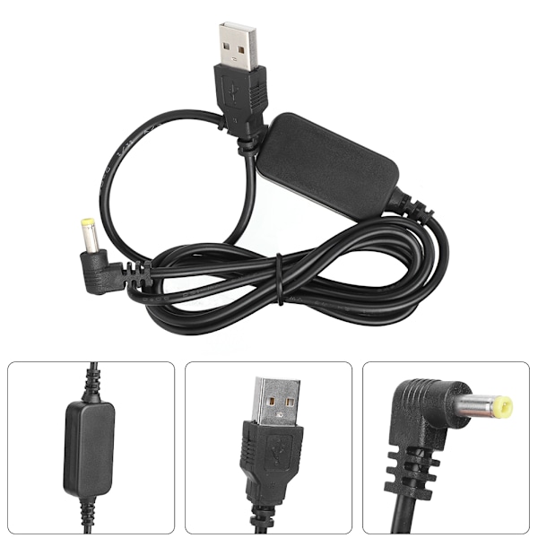 1,2 m 3,9 fod bærbar USB-opladerkabel Passer til Yaesu VX-6R VX7R FT60R VX177 Walkie Talkie Radio