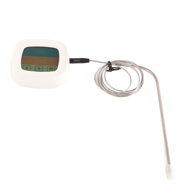 Kötttermometer Digital LED-display Multifunktionell köksugnstermometer med sond Kompatibel med matlagning Bakning BBQ