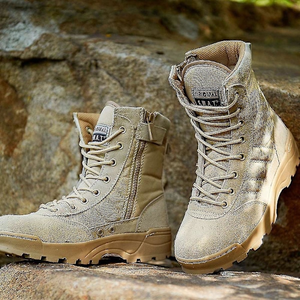 Tactical Military Desert Boots | Special Forces Uniform Safety Shoes | Men Women Army Combat Sneakers