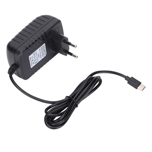 Strømadapter til Raspberry Pi 4 TypeC 5V 3A Overspændingsbeskyttelse Strømadapter 100240V (EU-stik)