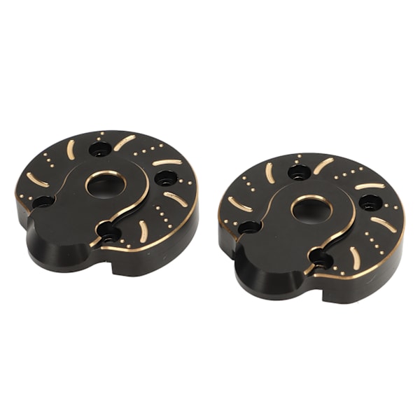 2 kpl Ulkoinen Portaali Ajoaseman Kotelo RC Messinki Painava Peitelevy Axial Capra SCX10 III AR45P 1/10 Etu Taka-akselille
