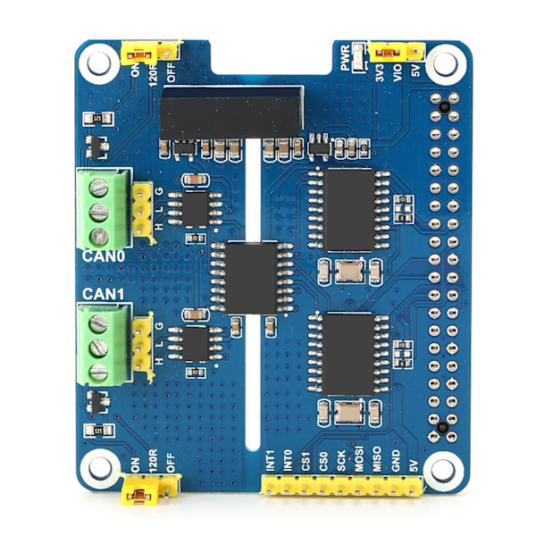 CAN-modul Busslinje Dobbelkanal Isolerte Ombordbeskyttelseskrets for Raspberry Pi