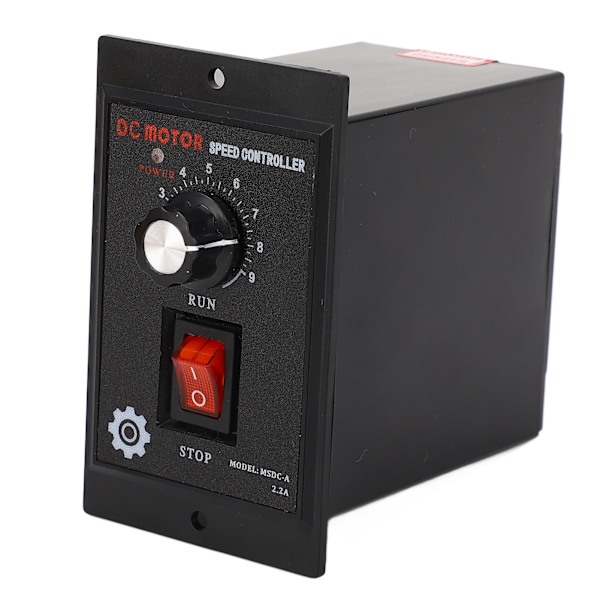 DC-motorhastighetsregulator 110V AC-ingång 110V DC-utgång Motorregulatorkontrollomkopplare 400W