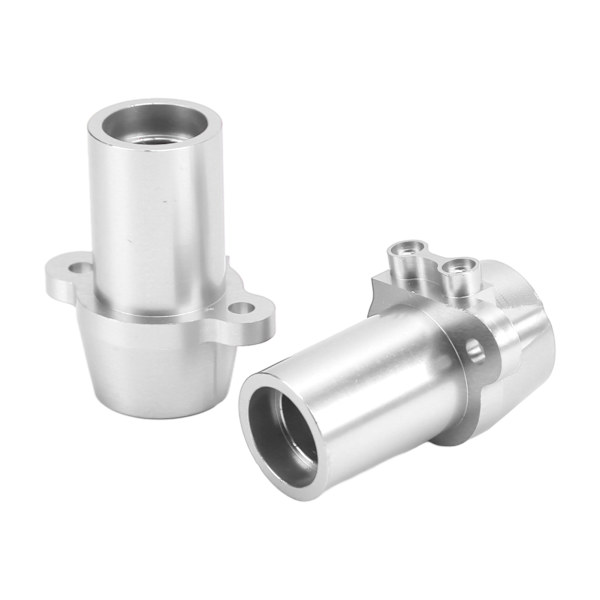 RC Metall Bakaxelhylsa Aluminiumlegering Bakaxelhylsa för Axial RBX10 1/10 RC Bil Uppgraderingsdel Silver
