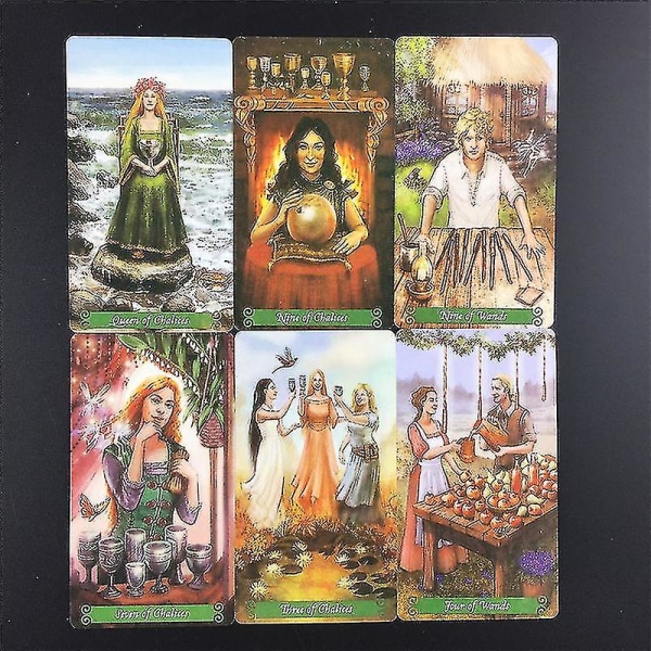 The Green Witch Tarot Cards Deck Party Board Game Oracle Playing Card52stk Ts43
