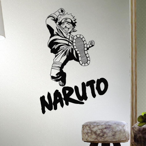 Hmwy-uzumaki Naruto Anime Väggdekaler klistermärken 51x78cm