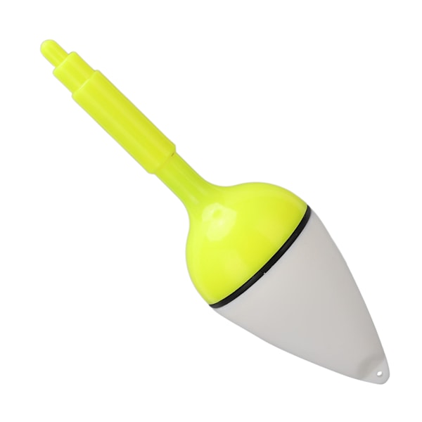 Fishing Bobber Glödande Nattfiske Float ABS Luminous Striking Float Upplyst för mörk miljö Gul 40G