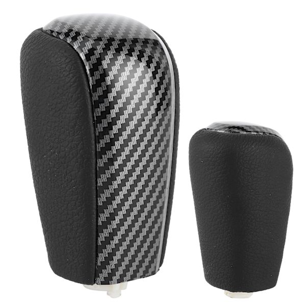 Växlingsknopp Stick Shifter Spak Handboll Passar för Land Cruiser Prado FJ150 Carbon Fiber Style