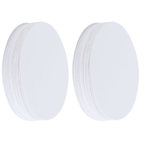 100 st Blank Badge Papper Fotoskrivare Maskintillbehör Gör-det-självmålning Handgjorda hantverk (58mm)