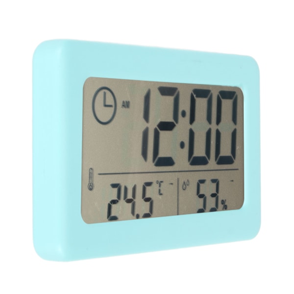 Digital skrivebords klokke Stor skjerm 12/24h Tid Temperatur Display Stativ Liten digital klokke for kontor skole Hjem