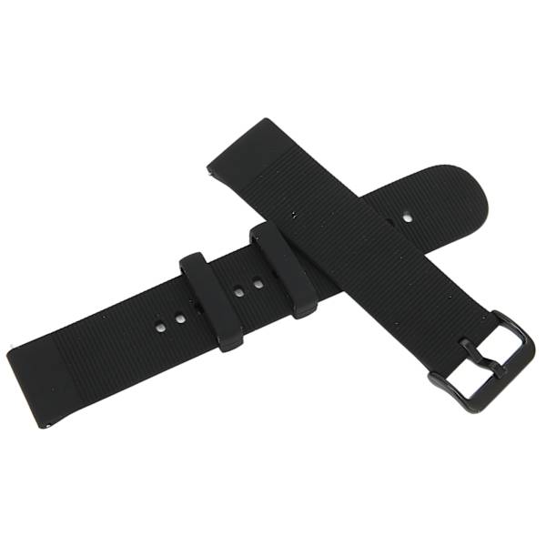 Justerbart klockarmband i silikon för Amazfit GTS 3/GTS 3 PRO Andas Smartwatch Watchband Svart