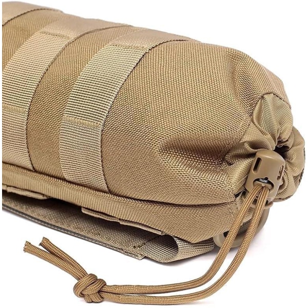 Tactical Water Bottle Bag (Army Green) Reiseposeholder Sportsbag Outdoor Hydration Camping Vandring Fiskebag