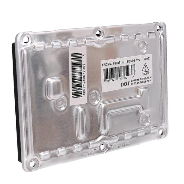 D1S D2S 4-pin 12V HID Xenon frontlys ballast for frontlys kontroller kompatibel med LAD5GL kompatibel med - B6 A4 Silver