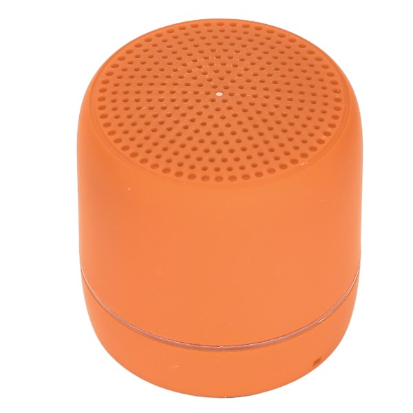 Kannettava Bluetooth5.0-kaiutin Bass Stereo 280Hz‑16KHz Mini-matkakaiutin Ulkoilulle Oranssilla