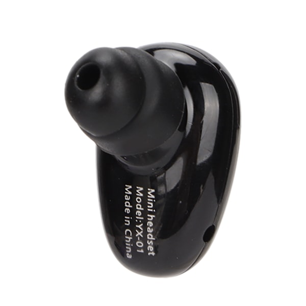 YX01 Single BT Ørepropper USB Opladning Sports Headset med støjreducerende mikrofon til iPhone