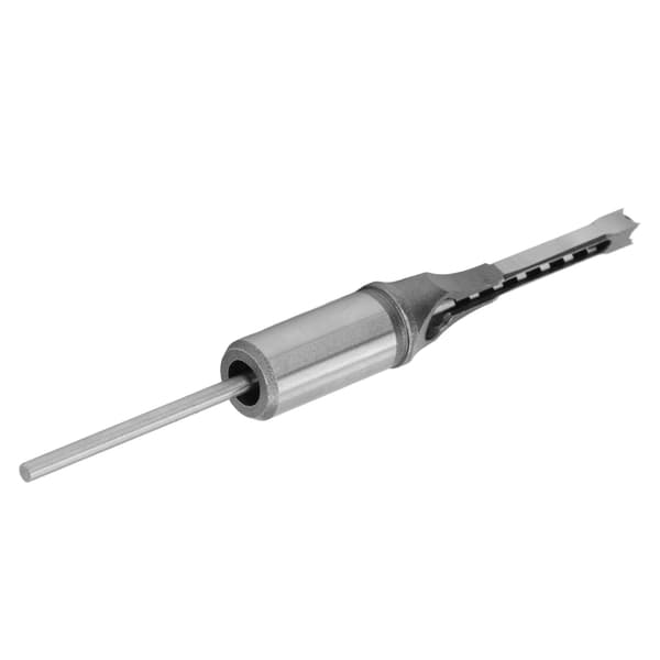 Firkantet hull Mortiser Drill Bit Legert Stål Justerbar Mortise Meisel Trebearbeiding Elektroverktøy 6,4 mm