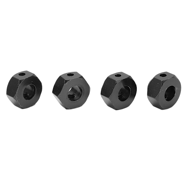 RC Hex Hjulnavadapter Navbreddningskontakt för Traxxas 1/10 RC Crawlerbil Fordon Svart 6mm