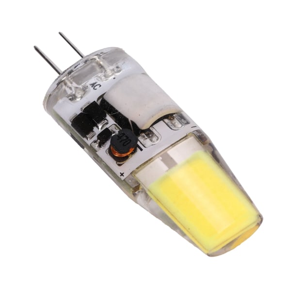 G4 LED COB-lamppu 5W 600LM Silikon Riippulamppu Kattolamppu Polttimo AC/DC 12V 4,2x1,3cm Kylmä Valkoinen 6000‑6500K