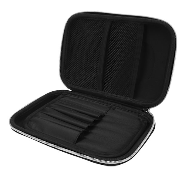 Dart Oppbevaringsveske Hvit Dart Hard Bag PU Vanntett 2 Glidelås Design Lett Dart Organisering Tilbehør for Dart Sportspill