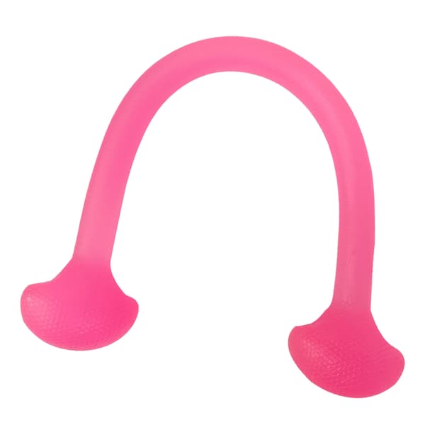 Ett ord silikon dragrep elasticitet multifunktionell justerbar 10lbs draghållfasthet bröstexpander stretchband rosa