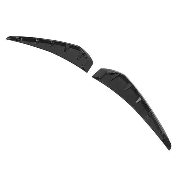 2 stk. Side Fender Vent Luftutløpsdekaler Deksel Stilig Robust Dekorativ Økt Ventilasjon Utskifting for 1-serie E90 E91 Blank Svart