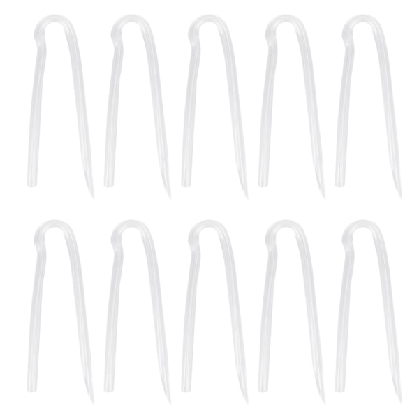 10 st hörapparatslangar Flexibel typ R BTE Öroninsats Byte av hörapparatslang3,3x2,0mm / 0,13x0,08in