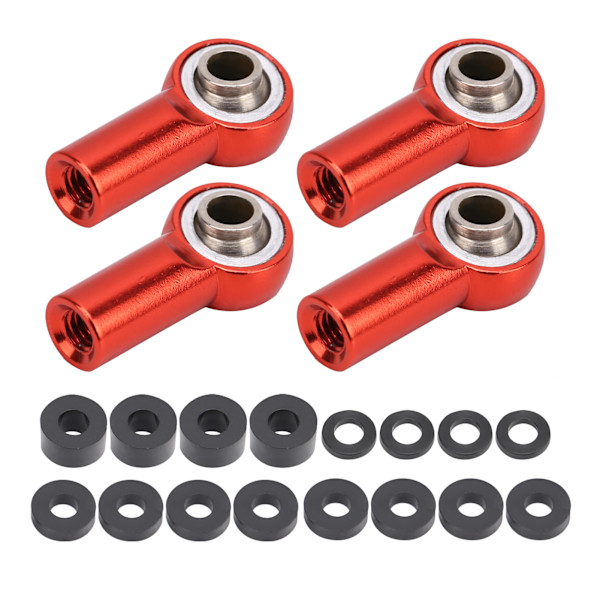 Länkstångsändkulled Aluminiumlegering Passar för HSP/RGT/Himoto/REDCAT 1/10 RC CarRed