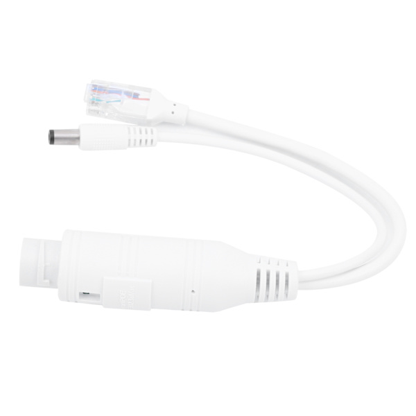 48V til 12V POE Splitter Vanntett Adapterkabel Strømforsyningsmodul for IP-kamera