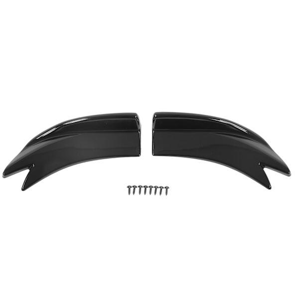 Bil Universal Bakre stötfångare Läppdiffuser Splitter Spoiler Bakre Läpp repskydd