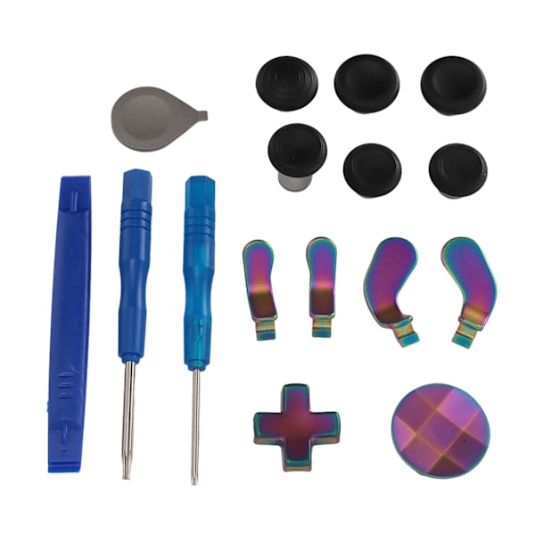 13 i 1 metall tommelfingerpinner for Xbox One Elite Series 2 Controller Metal Mod 6 Swap Joysticks 4 Paddles 2 D Pads 1 Verktøy for Elite Series 2 Core