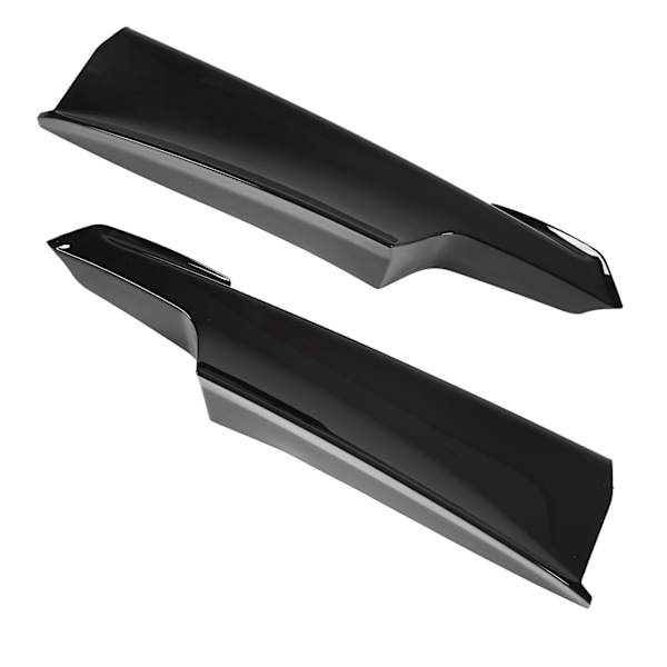 Par foran støtfanger leppedeler hjørnebeskyttelse for 3-serie F30 F31 F3 320i 328i 330i 335i 340i 316d 318d 320d 330d M Sport Piano Black