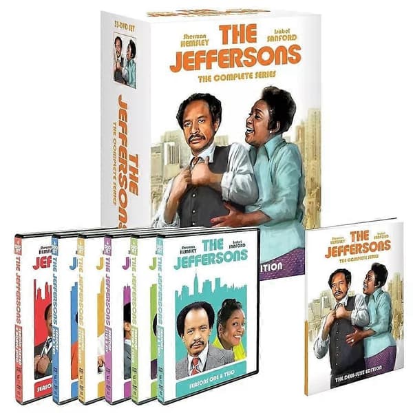 The Jeffersons: Komplet serie sæson 1-11 (DVD engelsk version 33-disc boks sæt) Engelsk
