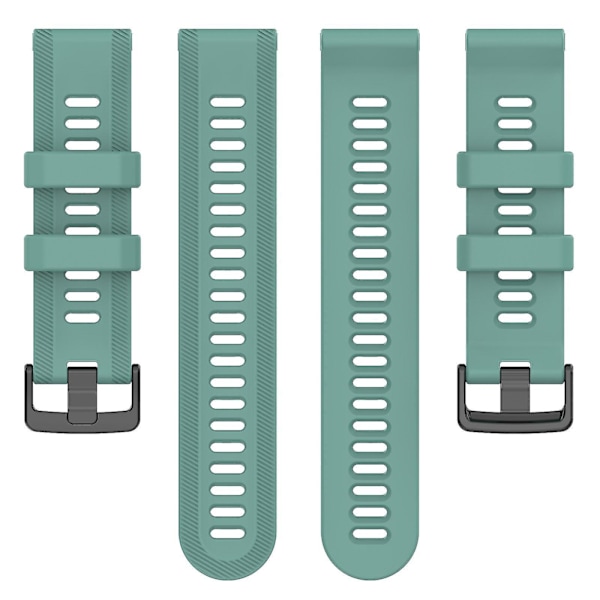 Garmin Forerunner 955/935/Descent G1 22mm Mørkegrøn Twill Silikon Urrem