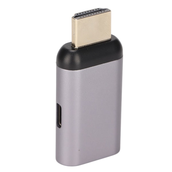 Typ C hona till PD hane Adapter USB C Extender Mini Video Splitter 4K 60Hz Converter för bärbara datorer Telefon