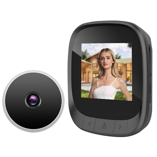 2,4-tums Smart Visual Door Viewer Digital Video Peephole Security Eye Monitoring Camera