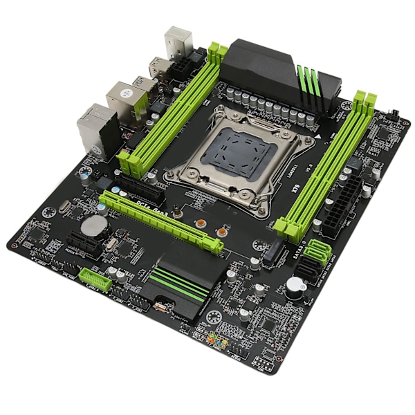 X79 Computer Moderkort 2011 Pin Support E5 V2 4 Channel DDR3 PCI E NVME M.2 Desktop Computer Moderkort
