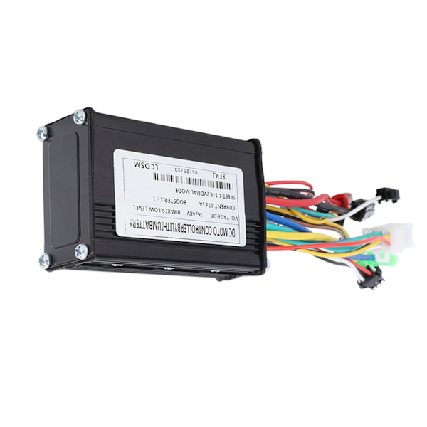 17A 36V 48V DC-motorhastighetsregulator Elektrisk cykel Elcykel Elsparkcykel 3-läges sinusvågsregulator för 250W till 350W motor