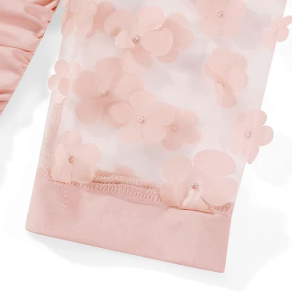 Kvinders afslappede ventekjole knælangt graviditetstøj til babyshower lyseblå L light blue L