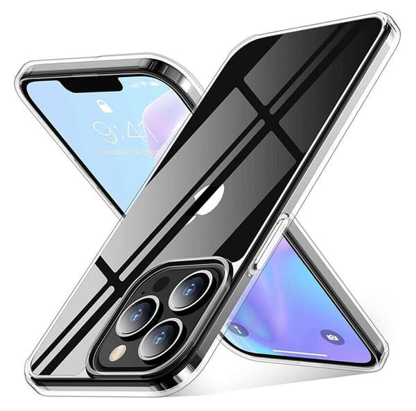 Kompatibel med iPhone 14 Pro Transparent TPU-skal 25