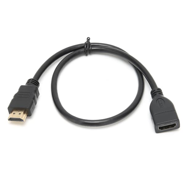 50 cm han til hun forlængerkabel HD Multimedia Interface lydkonverterkabel