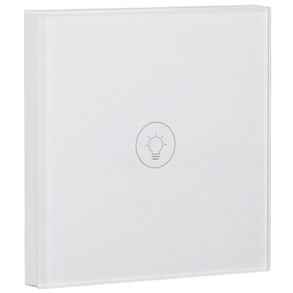 Smart Light Switch Trådlös fjärrkontroll Pekskärm Panel Timing Funktion Vägg Touch Light Switch för vardagsrum