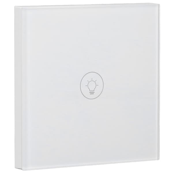 Smart Light Switch Trådlös fjärrkontroll Pekskärm Panel Timing Funktion Vägg Touch Light Switch Kompatibel med vardagsrum