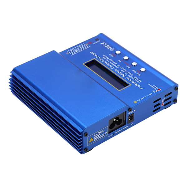 IMAX B6AC 80W Lipo Balansladdare LCD-skärm Lilon LiFe LiPo NiMH NiCd PB Urladdare EU-kontakt 100‑240V