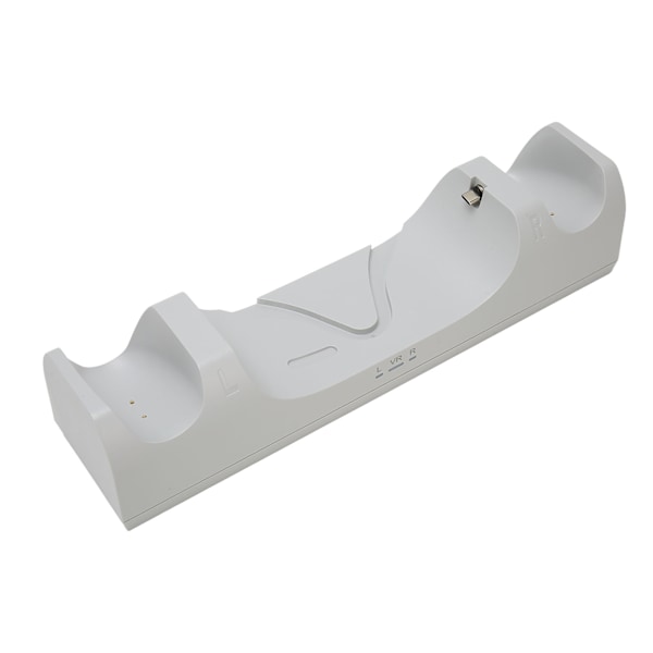 VR Ladingstasjon for Oculus Quest 2 Ladingdock for Meta Quest 2 med 2 oppladbare batterier og USB C-kabel
