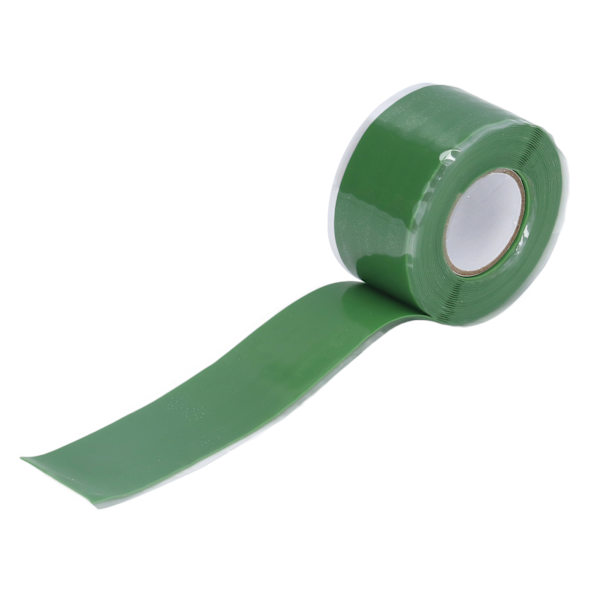 Kanaltape 3 meter vandtæt silikone selvklæbende god tætning til vandrørsslange Grøn