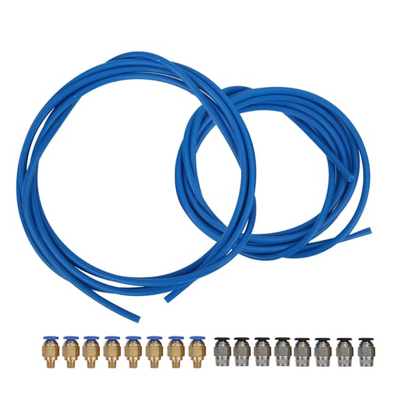 3D-printer PTFE-rør PC4‑M6 PC4‑M10 pneumatiske stik kompatible med Creality Ender 3