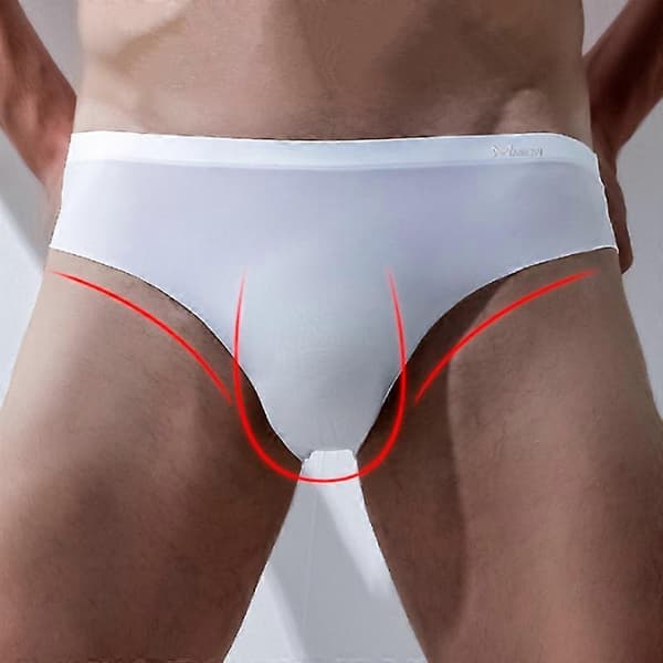 Kalsonger för män, 5-pack klassiska lågmidjade stretchiga hip briefs bikini 5-pack 5 Packs L